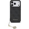 Guess – Hardcase 4G Charm Cradle MagSafe obal na iPhone 17 Pro Max – čierny