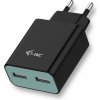 i-tec USB Power Charger 2 Port 2.4A Black CHARGER2A4B