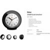 Mebus 25628 Quartz budík čierna; 25628