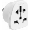 Adaptér FIXED USA Adapter pre zapojenie EU, UK, AUS zariadenia do USA zásuviek, biely