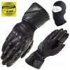 SHIMA MONDE BLACK Motocyklové rukavice