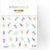 Starnails Nálepky na nechty 3D Premium - samolepky R54
