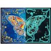 GFT Diamantové maľovanie svietiace v tme Motýľ