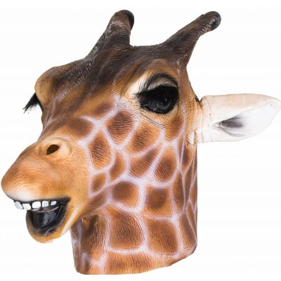Korbi Profesionálna latexová maska žirafy žirafia hlava