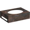 Kompaktná doska pod umývadlo so zapusteným umývadlom Intedoor TRENTA Compact imitácia bridlice dĺžka 60 cm až 160 cm x 50 cm S výrezom