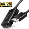 AXAGON RVD-HI20N, DisplayPort -> HDMI 2.0b redukce / adaptér, 4K/60Hz