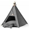 Golden Dog TeePee stan Golden dog 70 x 70 x 90 cm - sivý
