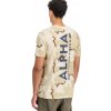 Alpha Industries tričko pánske Backprint T Camo T desert camo 91 Farba: pieskový maskáč, Veľkosť: XL
