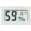 LaskaKit_cz Panelový teplomer a vlhkoměr LCD biela