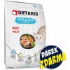 Krmivo Ontario Cat Hair & Skin 6,5 kg + 6 kapsičiek ZADARMO