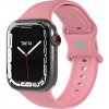 Techsuit – Watchband (W031) remienok pre Apple Watch 1/2/3/4/5/6/7/8/9/10/SE/SE 2 (38/40/41/42 mm) – ružový KF2348074