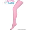Bavlnené pančucháče 3D New Baby svetlo ružové s bodkami, Veľkosť: 116 (5-6 rokov), Vhodnosť: Pre dievčatá