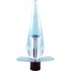 Kompaktný vibračný análny kolík Transparent - Seven Creations Slimline Butt Plug