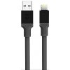 Tactical KP31181 Fat Man USB-A/Lightning, 1m, sivý