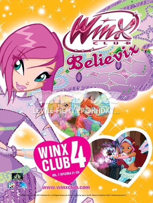 Winx Club - 4. série vol.7, epizody 21-23 DVD