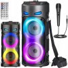 Bluetooth reproduktor Defender CRASHBOOM 16W TWS KARAOKE s mikrofónom