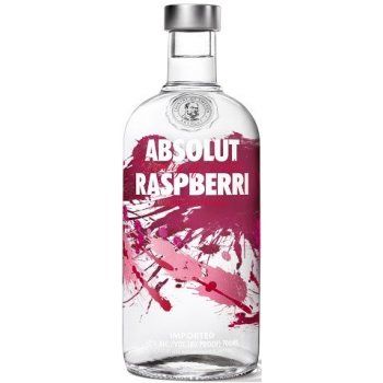 Absolut Raspberri 40% 1 l (čistá fľaša)