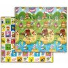Milly Mally Skladacia penová Podložka na hranie Play Colourful Animals T1