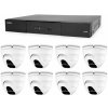 Kamerový set 1x AVTECH NVR AVH2109AX a 8x 2MPX IP Dome kamera AVTECH DGM2203SVSE + 8x Kábel UTP 1x RJ45 - 1x RJ45 Cat5e 15m!