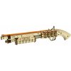 ROKR Drevené mechanické 3D puzzle Terminator M870 170 ks