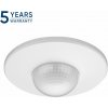 Orno 360° senzor pohybu a přítomnosti, IP20, 2000 W, 3 senzory, nastavitelný dosah 03 m–20 m, bílý, OR-CR-295/W