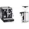 La Pavoni Cellini Classic, black + Rocket Espresso GIANNINO, chrome/black