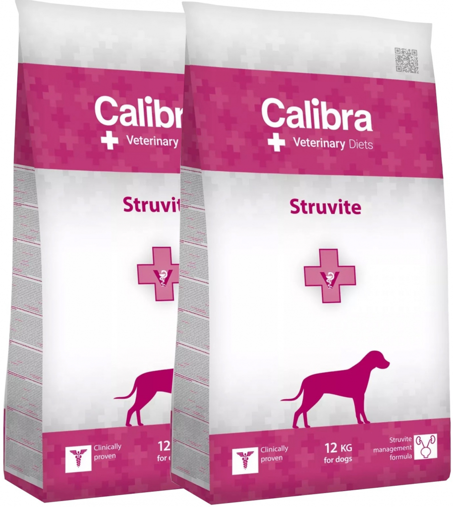 Calibra Vet Diet Dog Struvite 2 x 12 kg