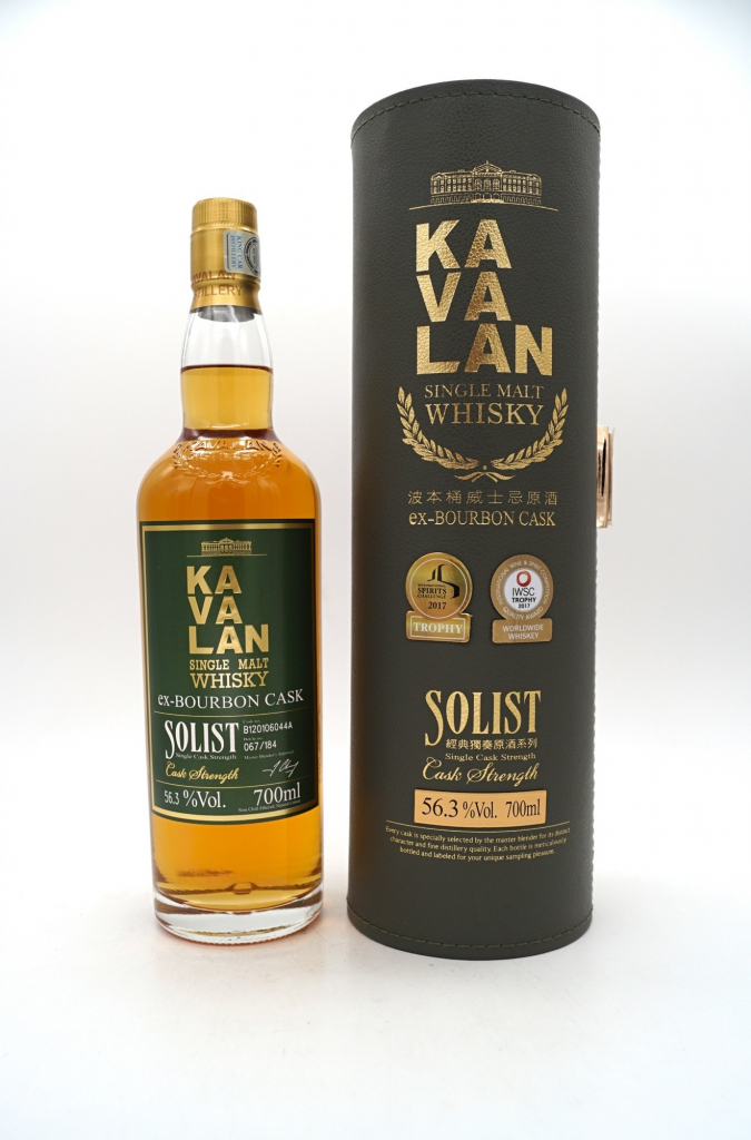 Kavalan Solist ex-Bourbon Cask 57,1% 0,7 l (kazeta)
