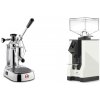 La Pavoni Europiccola Lusso + Eureka Mignon Specialita, BL white