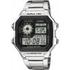 CASIO AE 1200WHD-1A Svetové časy Autorizovaný predajca, Záručný a pozáručný servis, Rýchle dodanie, Certifikát SAEC + Darček nad 50 EUR.