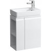 Laufen Pro S - Umývadlová skrinka s dvierkami a bočnou policou vľavo, 47x28x61 cm, matná biela H4830020954631