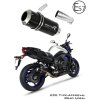 FZ 8 N / FZ8 S FAZER EU homologizovaný ladený výfuk GP BLACK 2010 - 2016