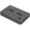 Digitus dokovacia stanica pre M.2 NVMe SSD s offline klonovaním, USB‑C 3.2 Gen 2 10 Gb/s, čierna