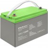 Qoltec Gélová batéria Deep Cycle | 12V | 100Ah | 30.5 kg