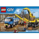 LEGO® City 60075 Bager a ťahač