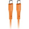 Forcell C347 QC4.0 PD 5A 100W USB-C/USB-C oranžový