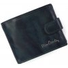 Pierre Cardin FOSSIL TILAK12 323A RFID modrá pánska peňaženka z hovädzej kože 11 x 8 x 2 cm