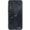 Picasee silikónový čierny obal pre Huawei P30 Lite - Black marble