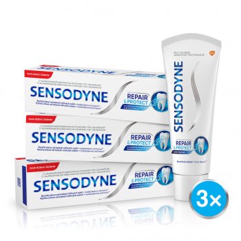 Sensodyne Repair & Protect pre citlivé zuby 3 x 75 ml