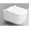 Ceramica Dolomite Mirto wc misa závesné bez oplachovacieho kruhu biela lesklá D462501