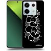 Picasee silikónový čierny obal pre Xiaomi Redmi Note 13 Pro 5G - Throw UP
