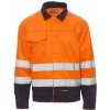 Payper SAFE HI-VI Reflexná bunda M, Fluorescent orange-Navy blue
