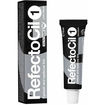 RefectoCil Eyelash And Eyebrow Tint Starostlivosť o mihalnice a obočie 15 ml 1 Pure Black