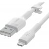 Belkin CAA008bt3MWH Flex Lightning/USB-A, 3m, bílý