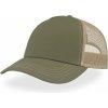 Atlantis | Rapper Canvas-S 5 panelová Trucker šiltovka_33.0234 Farba: olive/khaki, Veľkosť: onesize