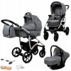 Detský kočík 3v1 BabyLux Largo – športový kočík, vanička, autosedačka