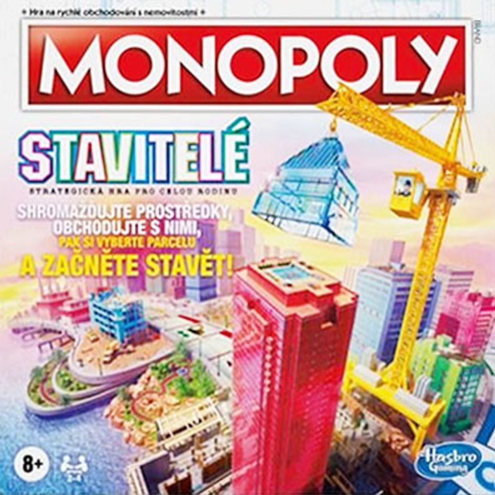 Hasbro Monopoly Stavitelé