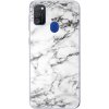 Odolné silikónové puzdro iSaprio - White Marble 01 - Samsung Galaxy M21