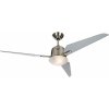 CasaFan Eco Aviatos 132 BN-SL stropný ventilátor, 31 W, (Ø x v) 132 cm x 365 mm, chróm (kartáčovaný), 513285; 513285