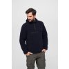 Urban Classics pánska mikina Teddyfleece Worker Pullover Navy